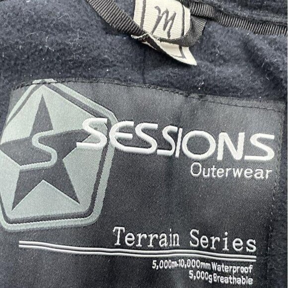 Sessions True Denim Snowboard Pant Men's Size M - Picture 3 of 4